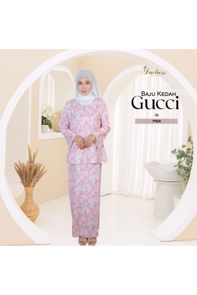 BAJU KEDAH GUCCI - PINK